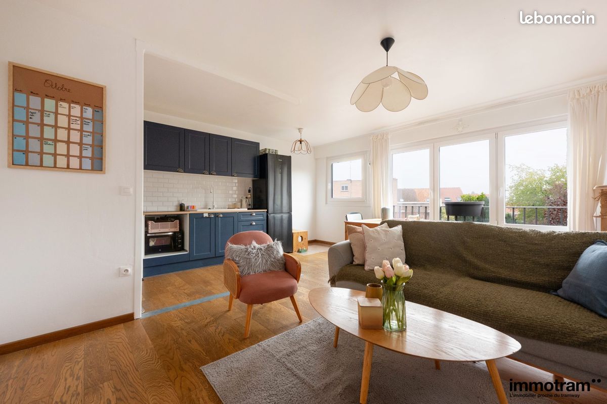 Appartement 3 pièces 56 m² · à Marcq-en-Barœul · 56 m² · 190 000 €
