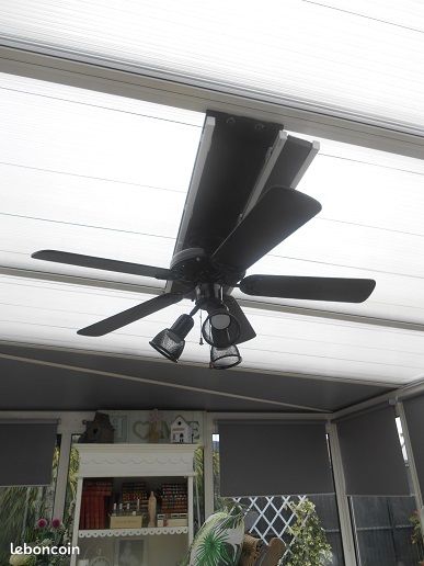 VENTILATEUR/LUSTRE de plafond 3vitesses (image 4)