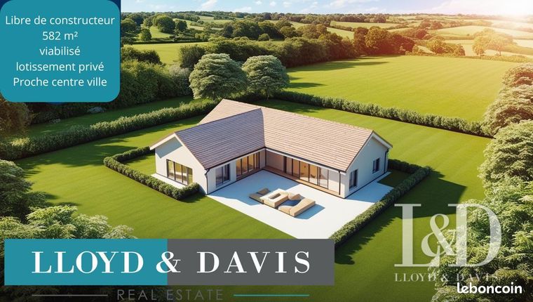 Terrain 582 m² Mauves-sur-Loire