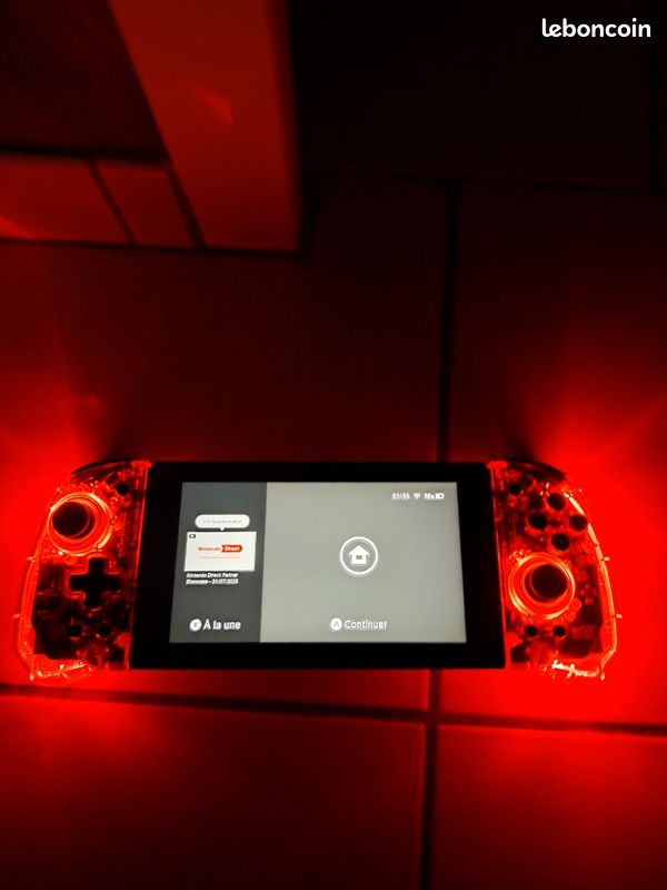 Console Switch+jeux+manettes+accessoires (image 1)