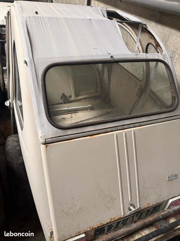 Citroën 2CV6 à restaurer – projet restauration / collection (image 2)