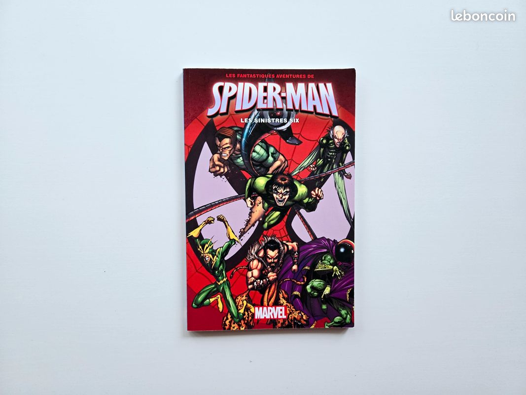 Livre BD Spiderman Les sinistres six (image 1)