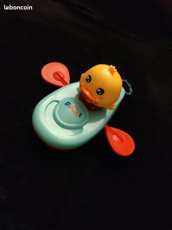 Jouet pour bain - Canard Rameur – Le Compagnon Rigolo pour des Bains Amusants (image 2)