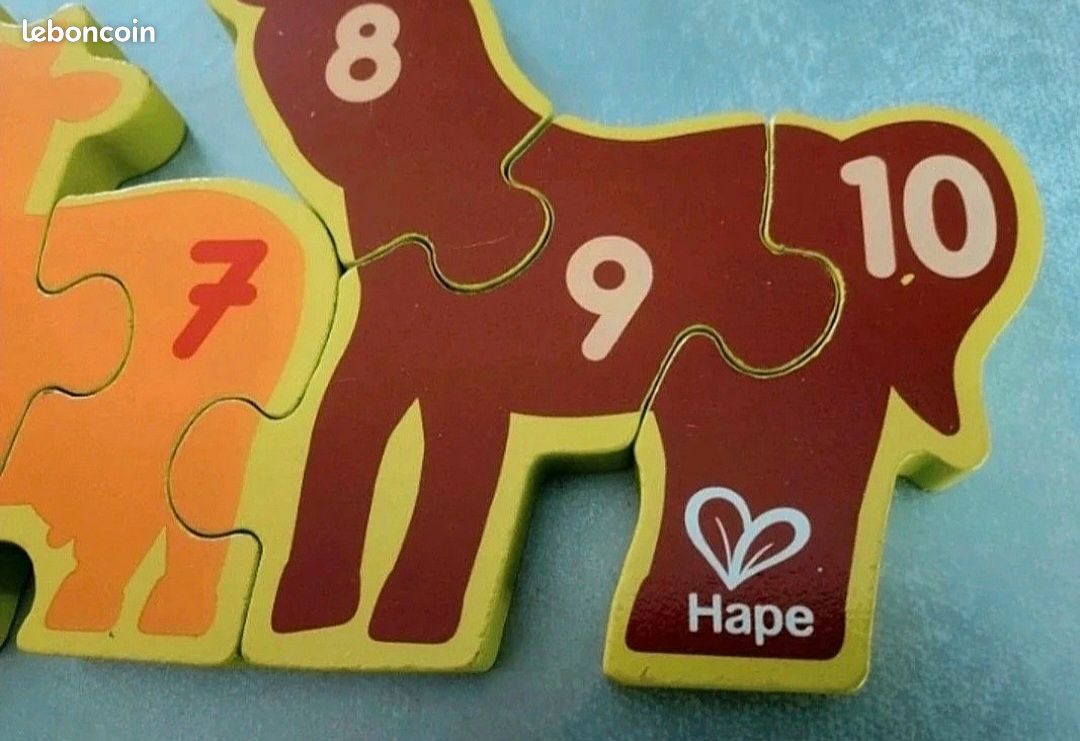 Puzzle bois animaux Hape (image 3)