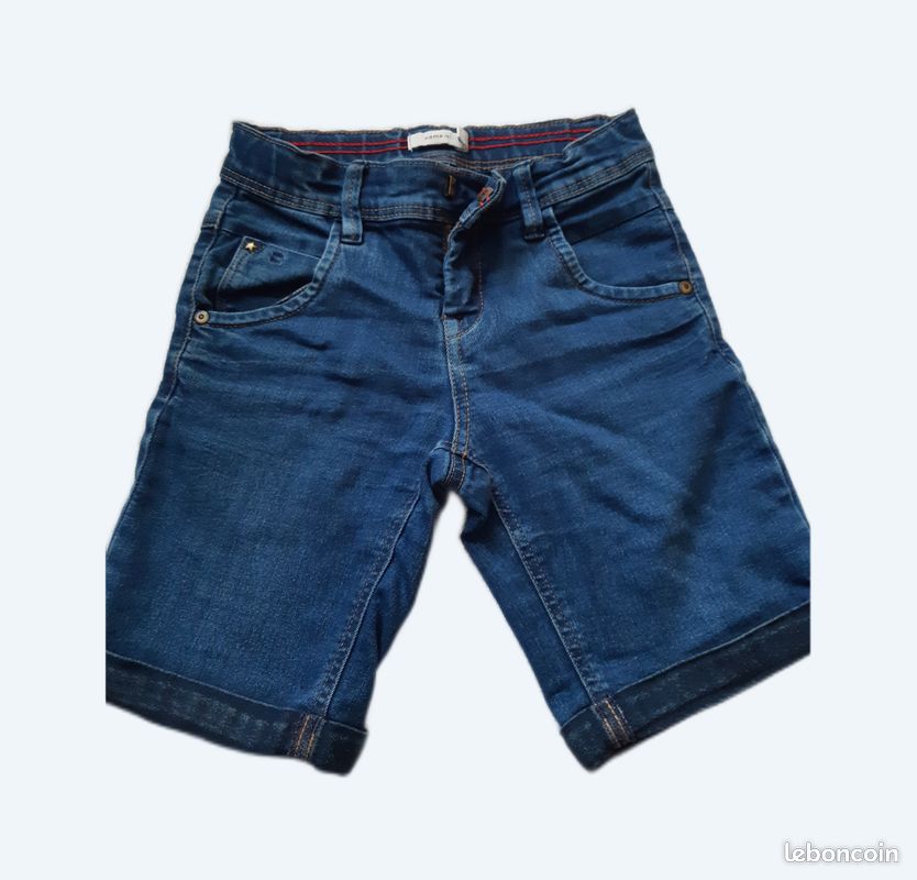 Short en jean Name it 8 ans garçon (image 1)