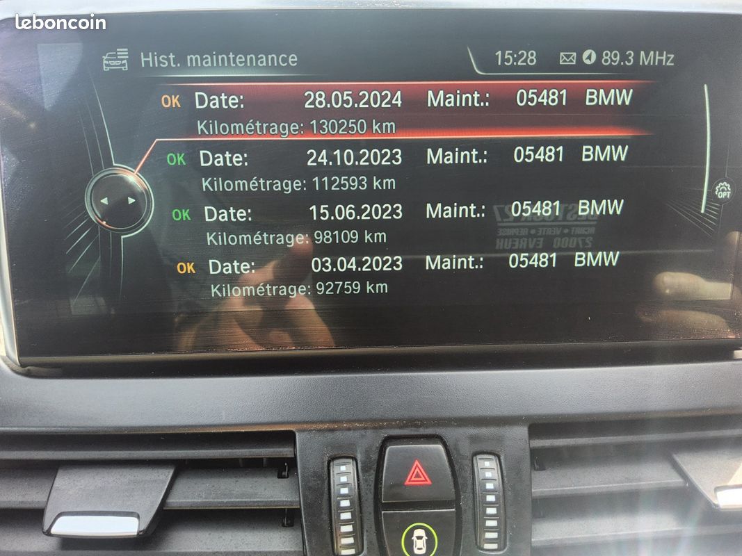 BMW SERIE 2 GRAN TOURER F46 218i 136 ch M Sport A (image 21)