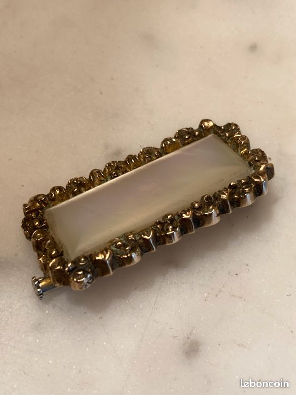 Broche en nacre / Ancienne (image 7)