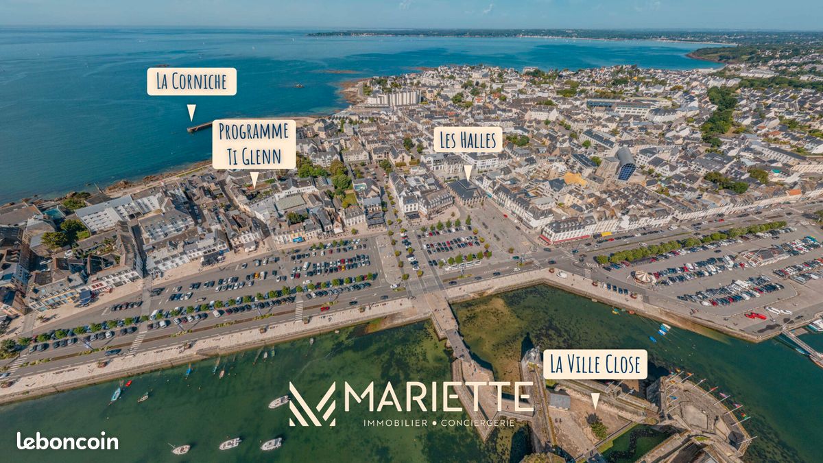 Appartement 4 pièces 89 m² · à Concarneau · 89 m² · 535 000 €