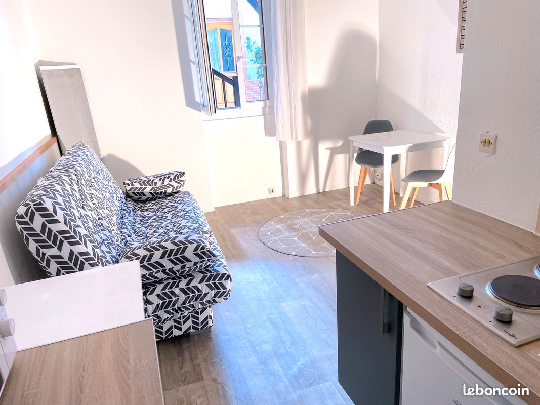 Appartement 1 pièce 17 m² · à Toulouse · 17 m² · 490 €