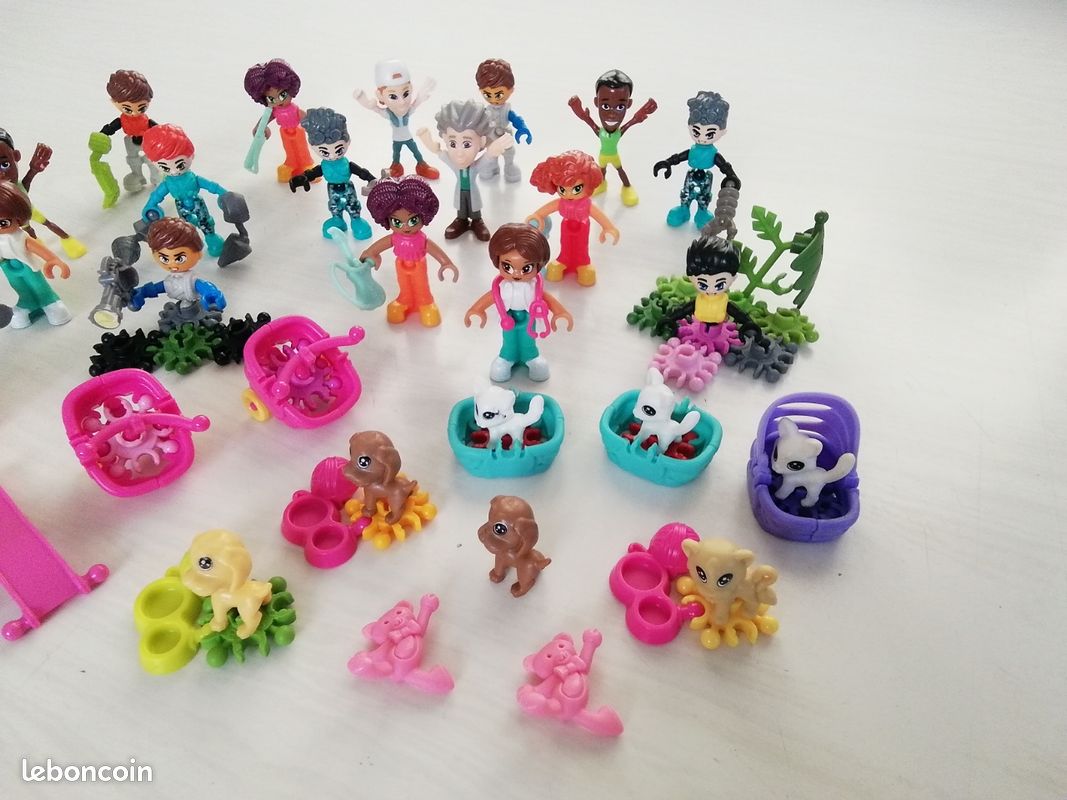 Kinder figurines ancien montable lot Infinimix accessoires 2015/16/17... (image 2)