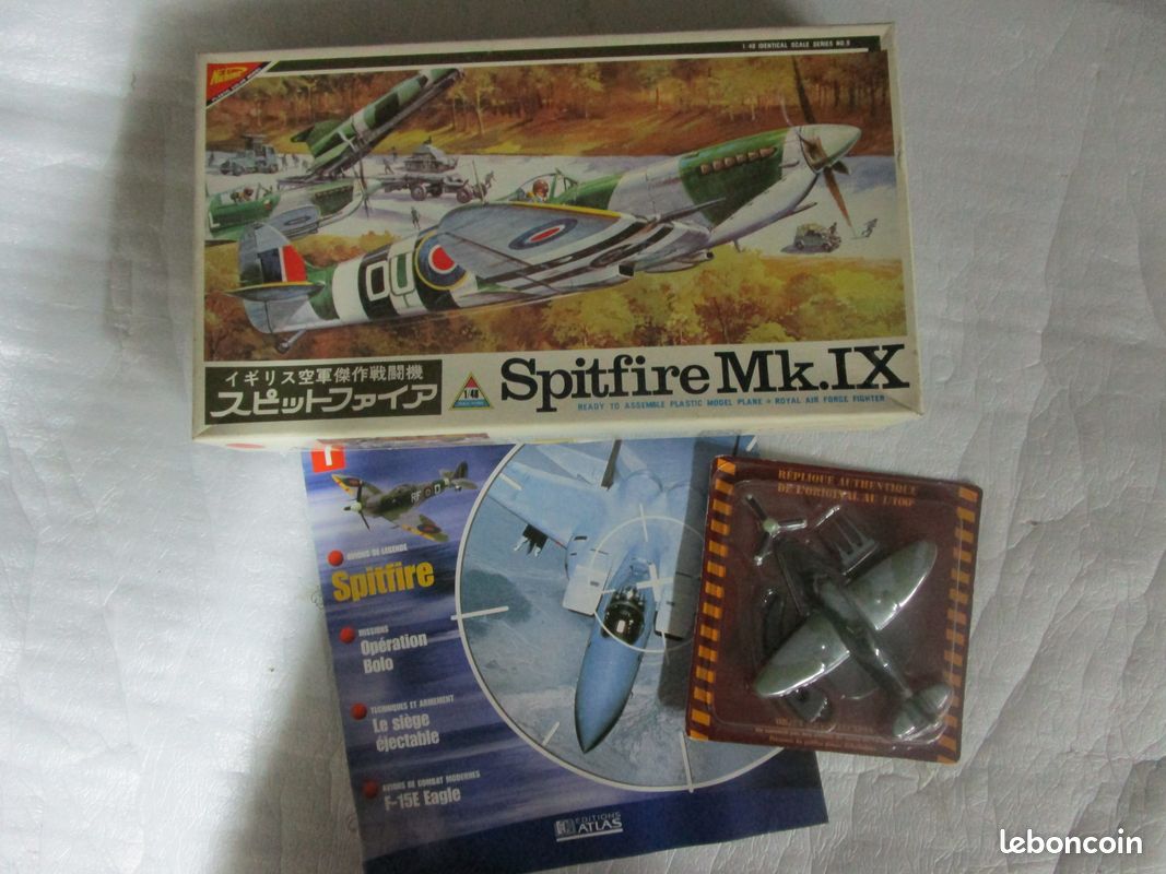 LOT 2 MAQUETTES 1/72 P-39 Hobby boss et Heller EUR 21,00 - FR