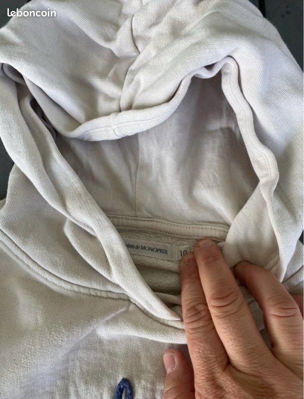 Sweat à Capuche Pour Fille - Marque MONOPRIX TEENS - Taille 10 Ans - Multicolore - Coton