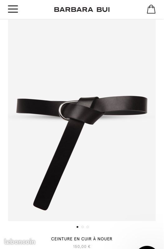 Ceinture à Nouer BARBARA BUI Neuve (image 2)
