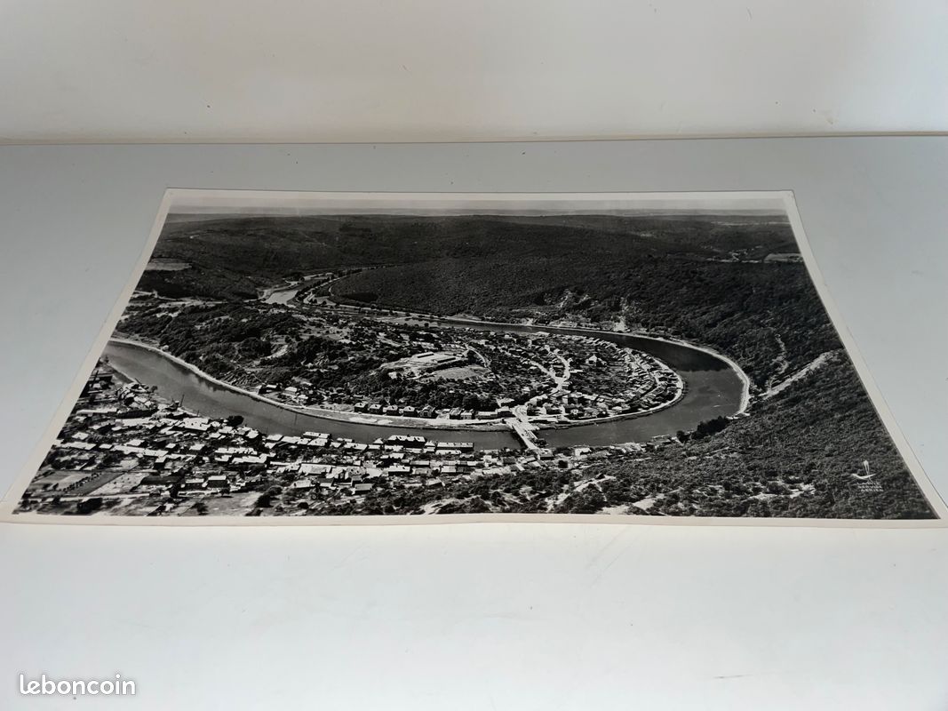 38. Photographie LAPIE_1958_34.FLEUVES_LA MEUSE A MONTHERME_9.MONTHERME_Ardennes (image 1)