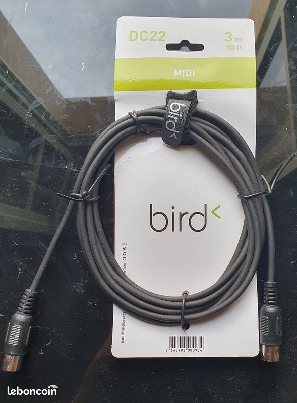 Câble midi 3m bird DC22 (image 2)