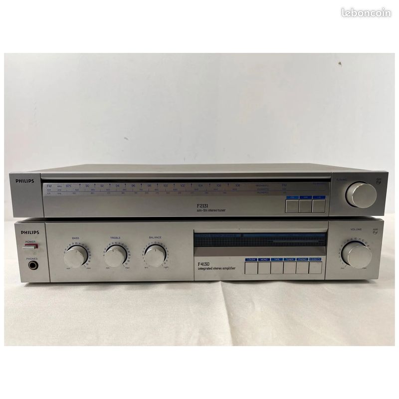 Philips F4130 Verstärker F2131 Tuner