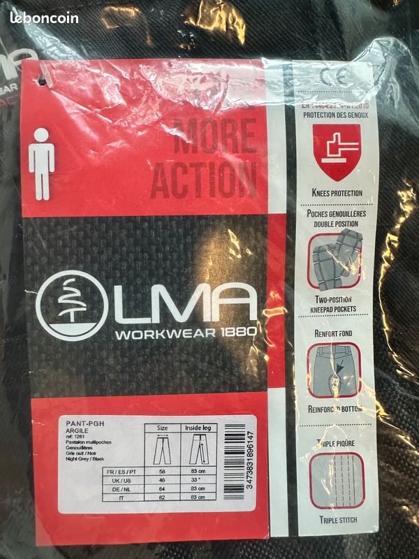 HOT Lma Workwear Pantalon Lma Argile 1261 LMA WORKWEAR