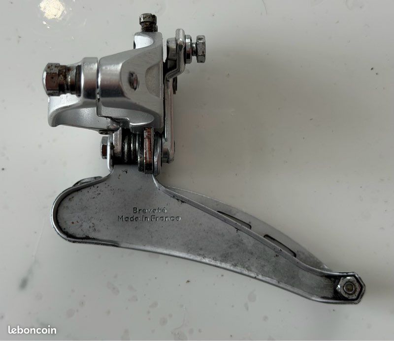 Dérailleur Avant Triple Simplex Super LJ – Vélo Course Vintage Années 70 – France