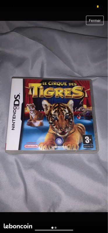 Jeu Ds : Le cirque des tigres (image 1)