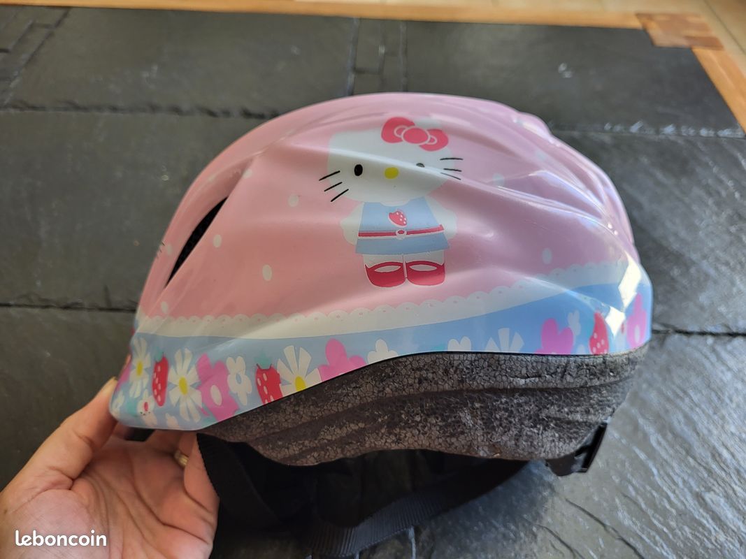 Casque vélo enfant hello kitty (image 1)