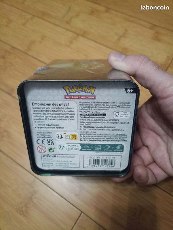 Pokémon - Tin Cube Pokébox Ogerpon (image 2)