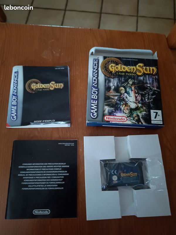Game Boy Advance + Golden Sun & Golden Sun: The Lost Age(DE) (Neu Game Boy Advance + Golden Sun & Golden Sun: The Lost Age(DE) (Neu