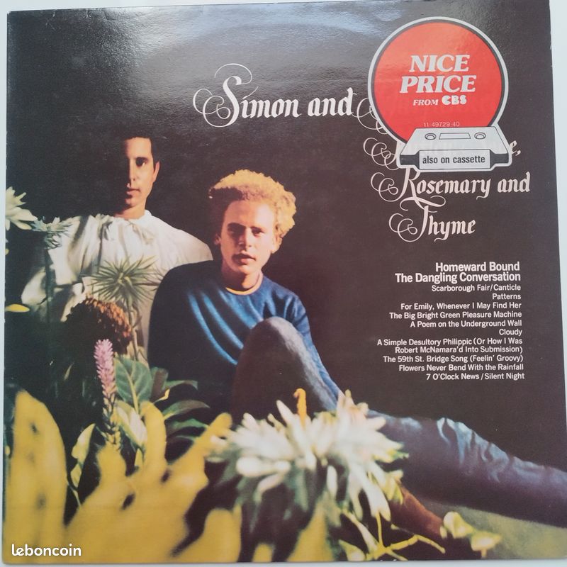 Disque Vinyle 33t Simon And Garfunkel LP Parsley, Sage, Rosemary And Thyme (image 1)