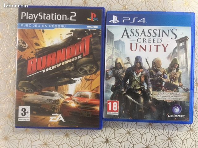 Lot 2 jeux playstation (image 1)