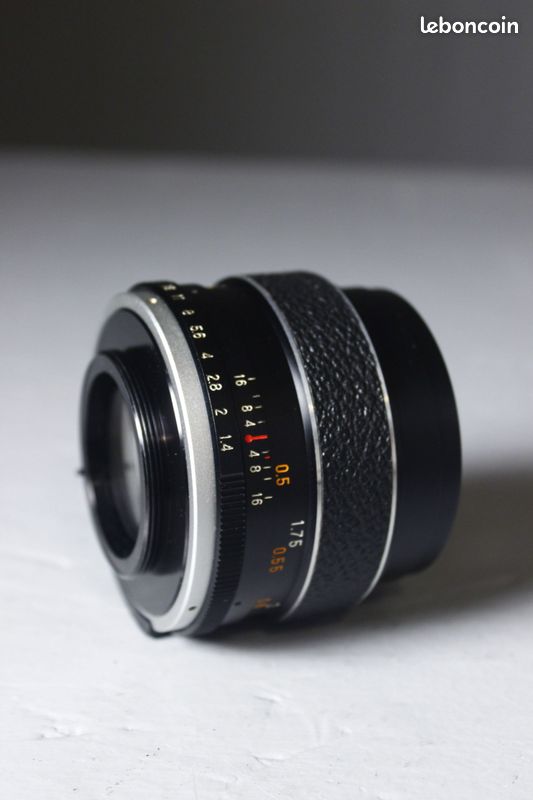 Objectif photo Tomioka 55 mm 1.4 Revuenon Auto M42 (image 4)