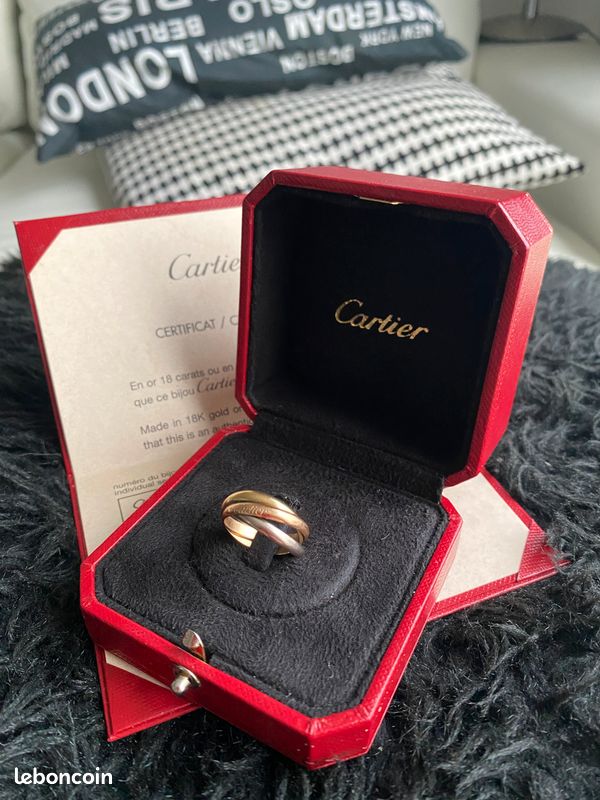 Bague 3 ors Cartier (image 1)