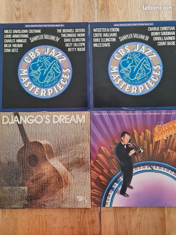 48 Disques vinyles (voir photos) (image 1)