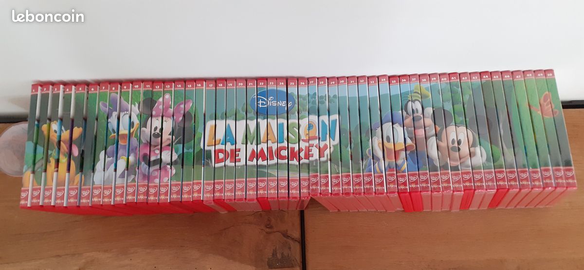 Collection Disney - la maison de Mickey 50 livres et 50 DVD (image 2)