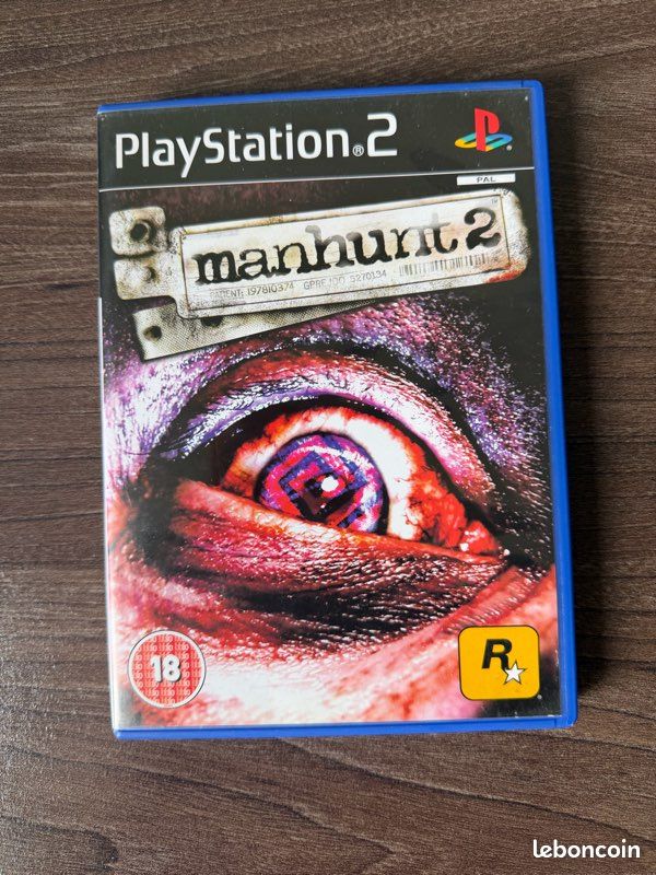 Jeu PS2 PROMO – Manhunt 2 : The Final Cut (Version Promotionnelle TRÈS RARE)