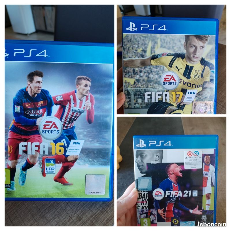 Lot jeux fifa ps4 (image 1)