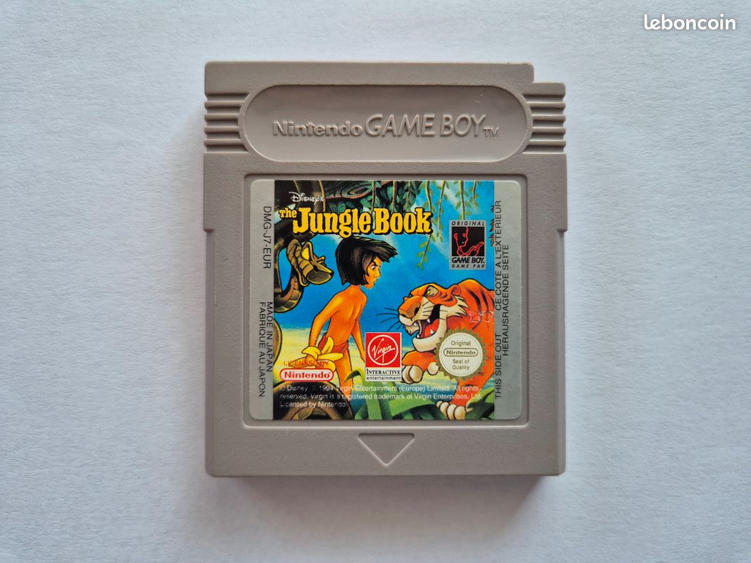 Notice Seule Le Livre De La Jungle Pour Game Boy (Nintendo, Bon état)
