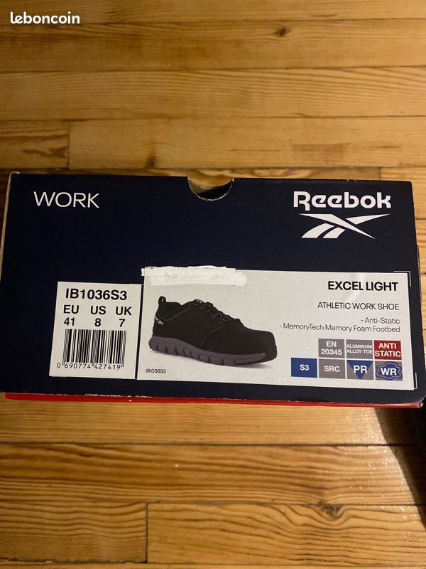 Chaussure de sécurité Reebok taille 41 Chaussures