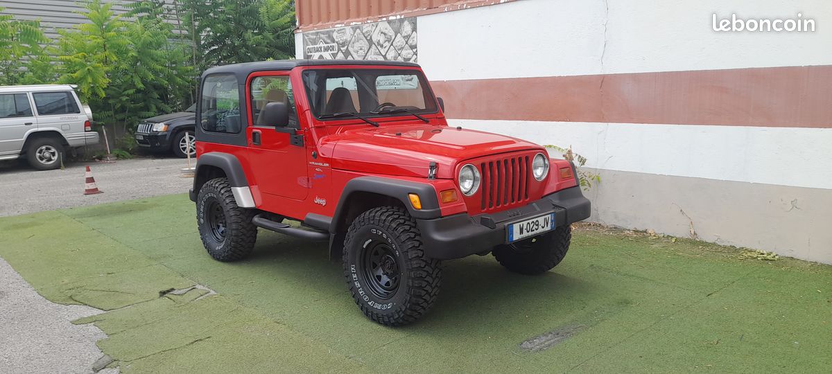 4x4 occasion jeep wrangler tj 4.0l sport (image 1)