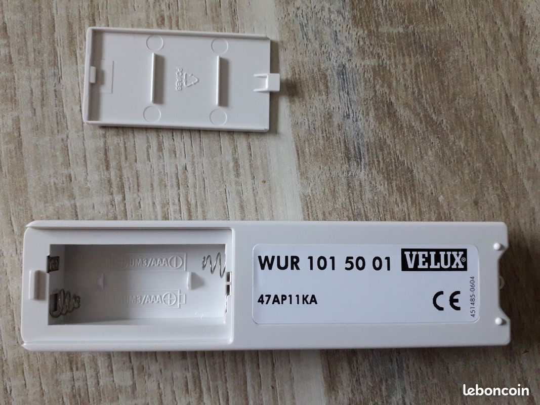Télécommande VELUX D'origine Neuve Pour Moteur De Fenêtre De Toit - Modèle EBSM Noir