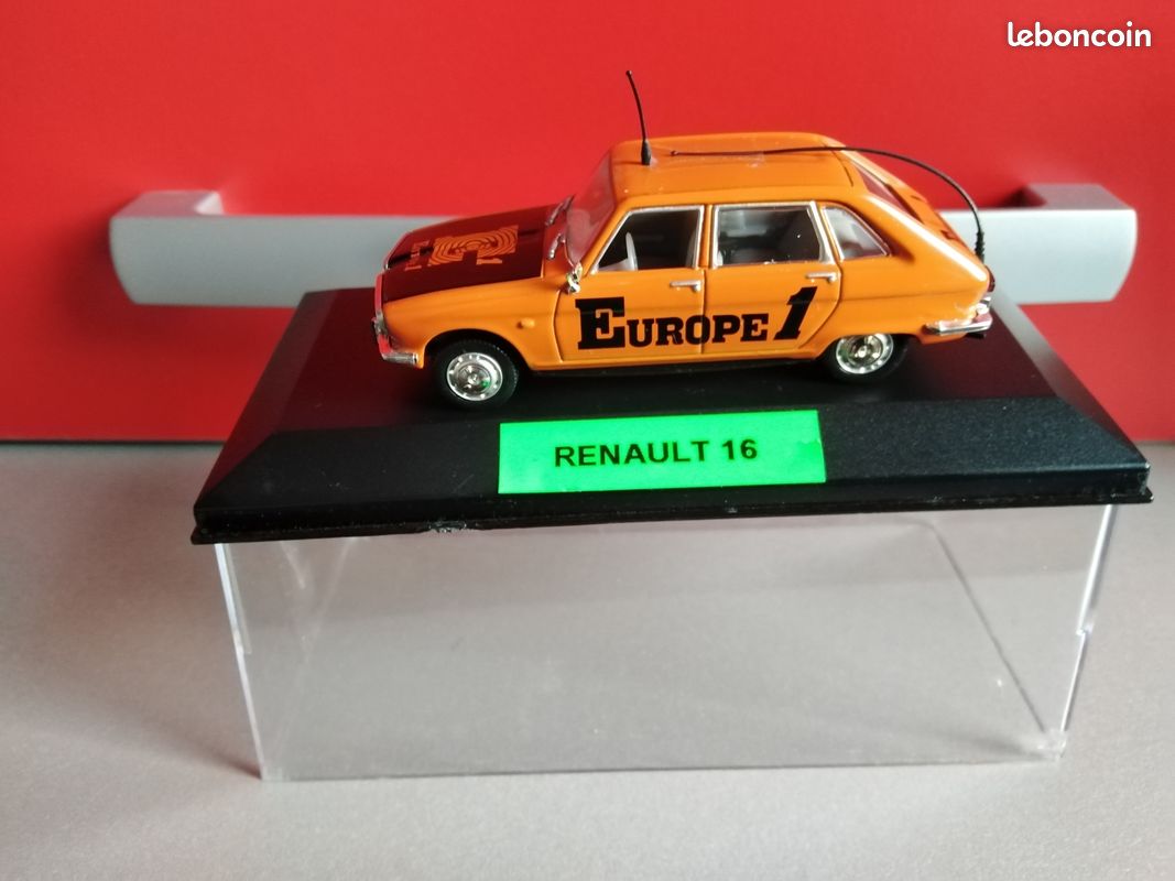 Renault 16 europe 11/43 remise en boite vitré vendu au prix de 17.00 + 6.50 de frais de port en co (image 2)