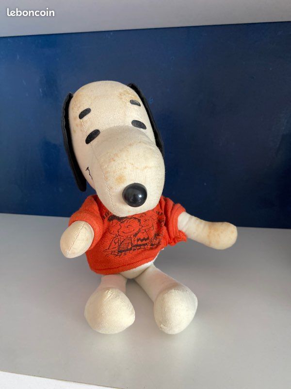Poupée Snoopy Golfeur Vintage 1956 - UFS Inc - Rare Avec Sac Et Chapeau - Occasion