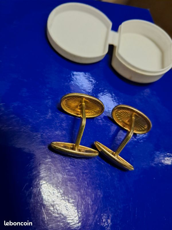 Paire De Boutons De Manchettes Vintage (Occasion)