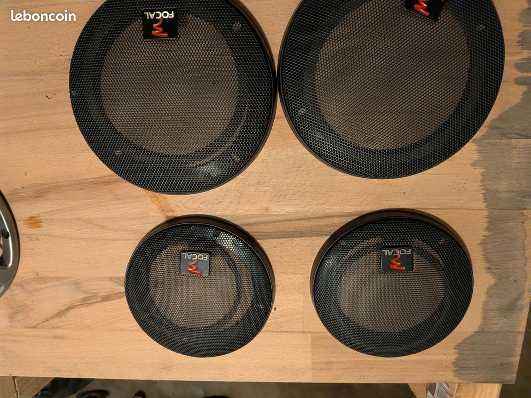 Kit 2 Voies Focal IS165VW (paire) - Haut-parleurs 16 Cm Pour Volkswagen - Membrane Flax, 91.5 DB, 80W RMS