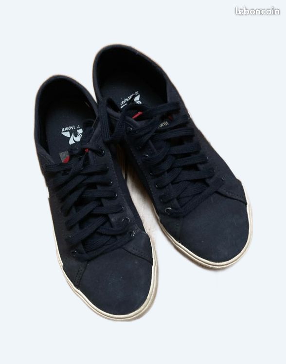 Chaussures en toile, pointure 36, lacets, Le Coq sportif Chaussures