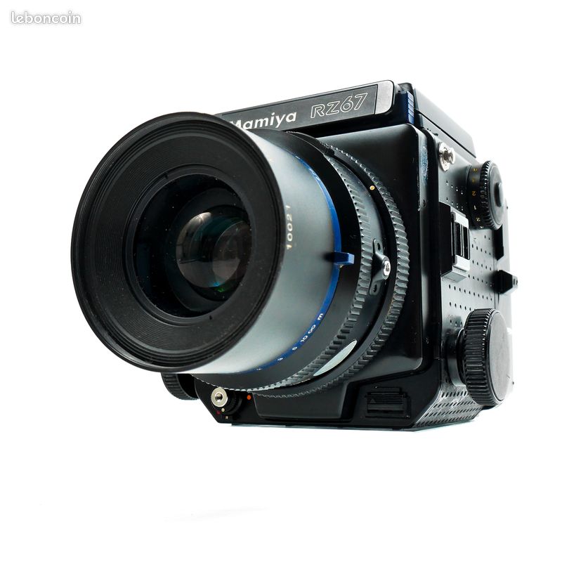 Lot Mamiya RZ67 Pro – Boîtier Moyen Format + 5 Objectifs + Doubleur Focale + Viseur Prisme