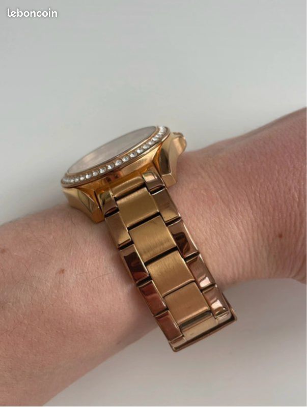 Montre Riley Fossil - or rose - acier inoxydable (image 2)