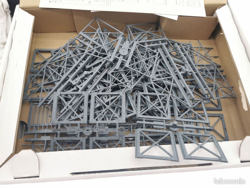 Passerelle De Voie Double PIKO 62032 Pour Train LGB - à Construire - Occasion