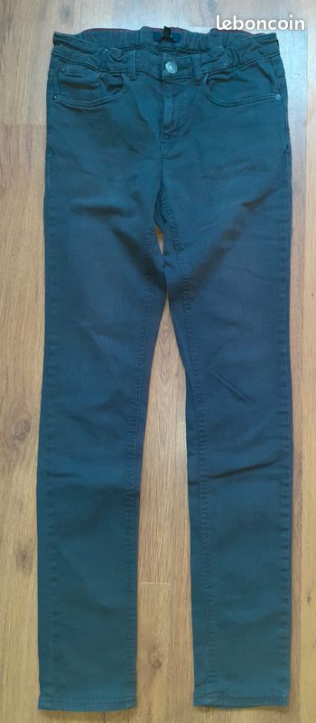 Jeans noir slim (image 1)