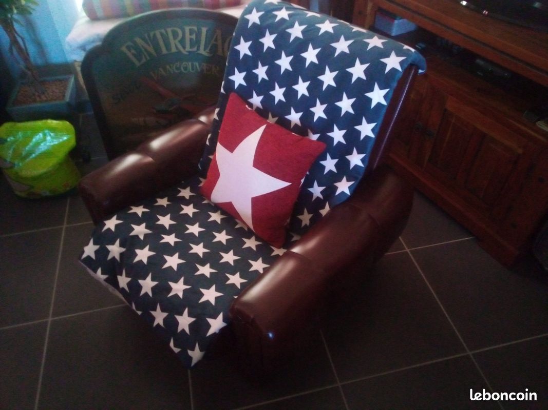 Très beau fauteuil club vintage (image 1)