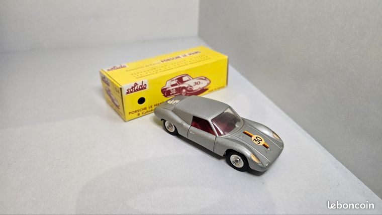 SOLIDO 134 Porsche Le Mans 8 Cylindres - Miniature 1/43 - Occasion Avec Boîte