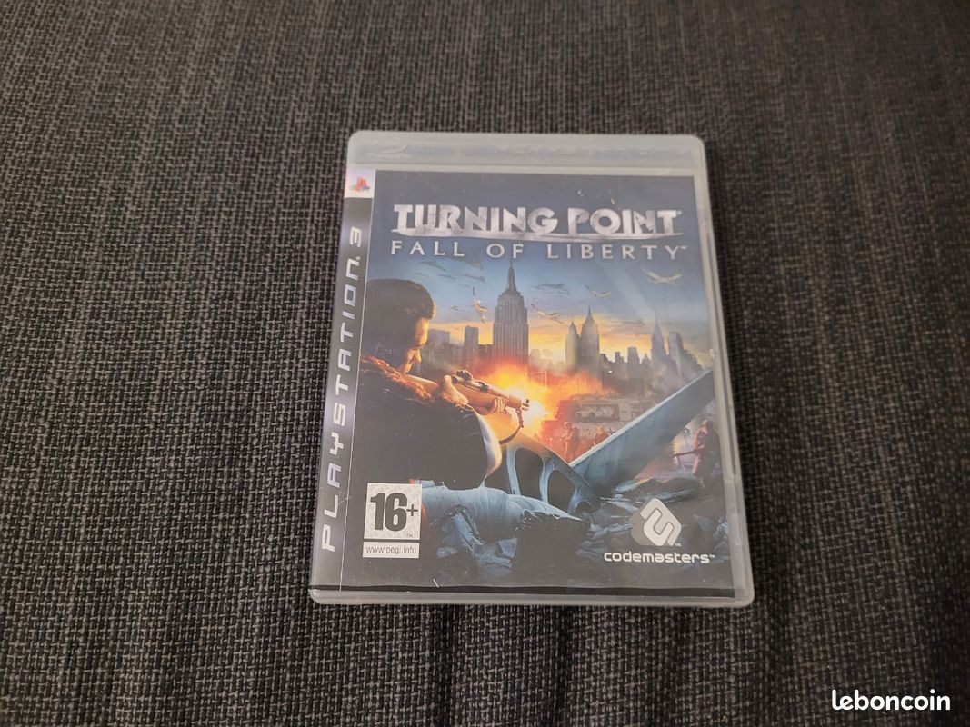 Jeu Turning Point: Fall Of Liberty Sur PS3 - PAL, Complet, Bon état